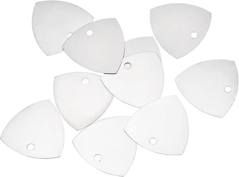 MECCANIXITY Phone Pry Opening Tools, Metal 10pcs Silver 0.3mm Thick for Mobile Phone and Tablet Repair