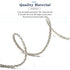 GUCraftsman 3.5mm Stereo Male to 4.4mm Balanced Female Portable Headphone Adapter Cable, 6N Single Crystal Silver for