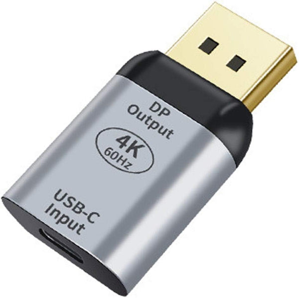 xiwai USB-C Type C Female to Displayport DP Sink Adapter, 4K 60hz for Tablet, Phone & Laptop