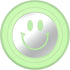 Matcha Dew Happy Reflex PopSockets Phone Grip with Expanding Kickstand, MagSafe Compatible, Wireless Charging Holder.