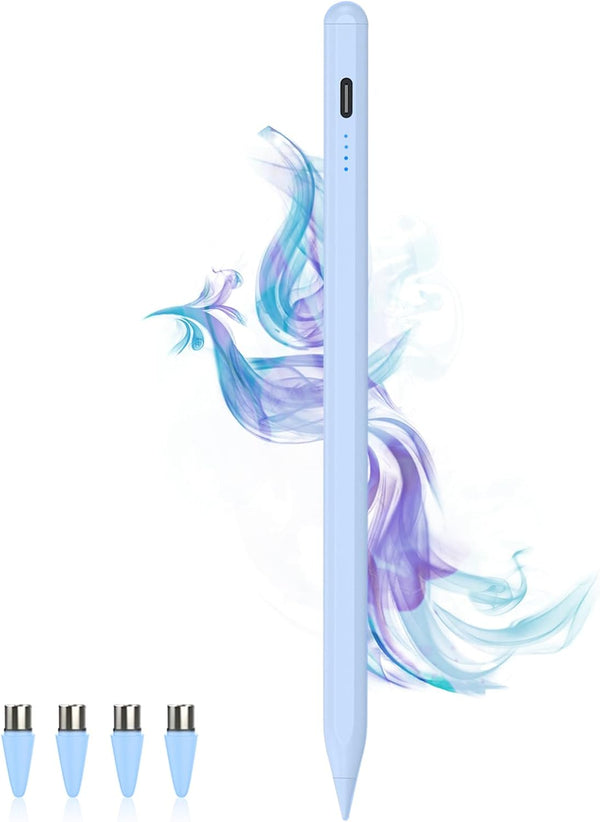 Stylus Pens for Touch Screens, Magnetic Digital Touch Pen Compatible with iPhone/iPad/Android Devices, Blue