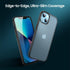 baditude Rugged Phone Case for iPhone iP14Pro, Black, Heavy Duty Military Grade Drop Protection, Ultra-Slim with