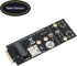 Mustpoint M.2(NGFF) Key B Adapter with SIM Card for 3G/4G/5G Module