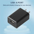 Wall Charger Cube 5V2A USB Power Supply Charging Block, Universal Wall Plug Brick Portable Travel Fast Charger