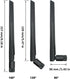 PROBOX AW140 8dBi Dual Band WiFi Bluetooth Omni Directional Antenna 2.4GHz/5GHz for WiFi Router, PCI-E Card, USB Adapter