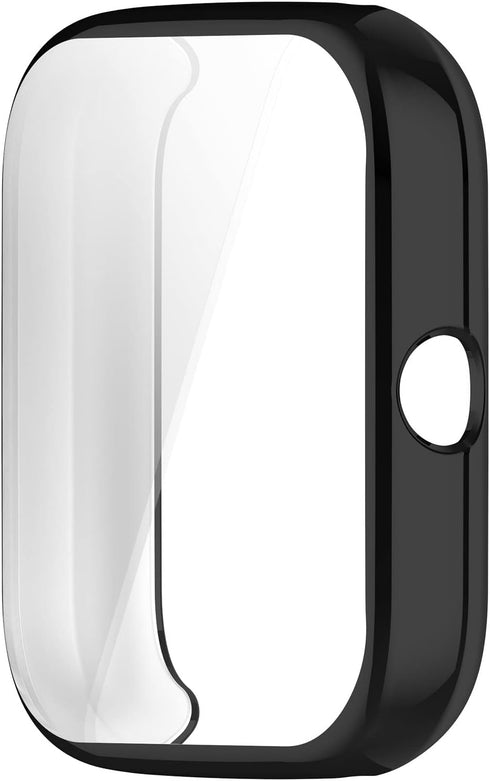 Amazfit Bip 3 Pro/Bip 3 Compatible Screen Protective Case - Soft TPU Ultra-Slim Bumper Shell (3 Pack A)