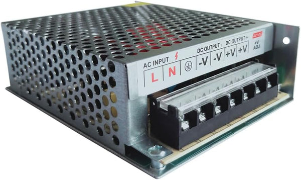 AC 110V/220V to DC 24V 5A 120W Universal Switching Power Supply Adapter for LED Strip Light, Security Camera System