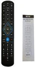 Charter Spectrum Remote Control with Batteries, Backward Compatible for HD DVR Digital Receivers (Pack of Two)