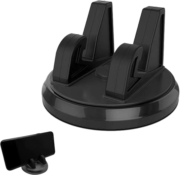 1 PC Car Dashboard Mobile Phone Holder, 360° Rotatable Mobile Phone Holder, Non-Slip Center Console Desktop Navigation