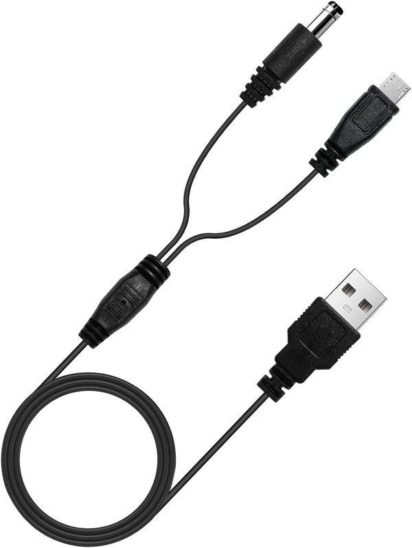 SMLBJUTE Dog Training Collar Charging Cord, 2-in-1 Magnetic and USB-C Dog Shock Collars