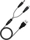 SMLBJUTE Dog Training Collar Charging Cord, 2-in-1 Magnetic and USB-C Dog Shock Collars