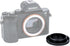 JJC E-Mount Body Cap & Rear Lens Cap Cover Kit for Sony A7 A7II A7III A7IV A7S II III A7R II III A7RIV A7RV A7CR A7C II A7CII A6700 A6600 A6400 A6300 A6100 A6000 ZV-E1 ZV-E10 & More Sony Camera & Lens
