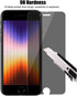3 Pack Anti-Spy Tempered Glass Privacy Screen Protector for iPhone SE 2022/2020, iPhone 8, iPhone 7 (4.7")