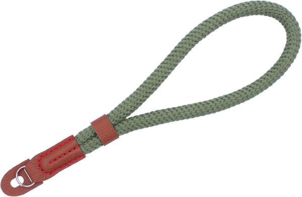 Green Soft Camera Wrist Strap, Hand Strap Compatible with Fujifilm X-T30, X-T4, X-T3, X100F, and More