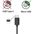 USB Micro Charger Cable for BlueParrott B350-XT, B450-XT, S450-XT, 5FT Wireless NC Bluetooth Headset Adapter