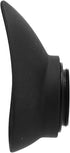 ZJchao Ergonomic Right-Angle Lens Cup for Cameras Non-Slip Rubber + ABS Viewfinder Adapter, Compact & Lightweight