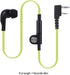 Walkie Talkie Earpiece with Mic, 2Pin 2.5mm & 3.5mm Single Wire Headphone, Universal Walkie Talkie Headset, Two Way
