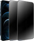 iPhone 12 Pro Max 6.7" Matte Privacy Screen Protector 2 Pack, Anti-Spy, Scratch Resistant, Tempered Glass, Full Coverage