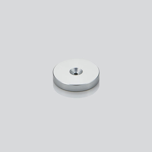 Speaker Spikes Floor Protectors 4pcs, Shockproof Isolation Stand Feet for HiFi Amplifier, Subwoofer, Turntable (Silver)