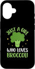 Best Broccoli Gifts Healthy Vegetable Leafy iPhone 16 Cool Broccoli Vegetarian Vegan Vegetable Food For Men Women Case