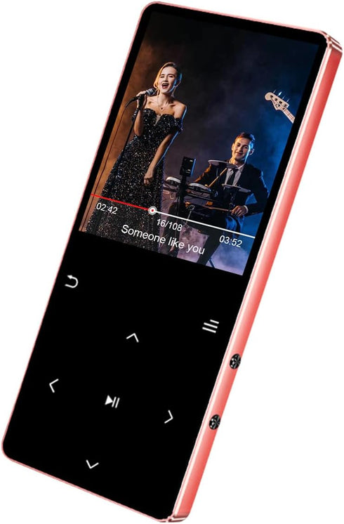 CONODO Mp3 Player Bluetooth with Speaker,HiFi Sound Music Player with Bluetooth,FM Radio, Recorder,