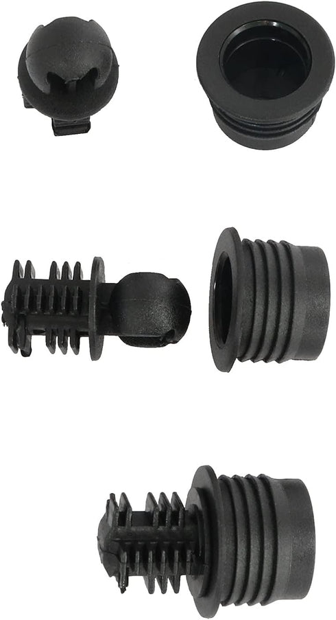 Speaker Grill Guide 24Pairs - Black Plastic Ball and Socket Type Grill Guides, Speaker Parts Accessories