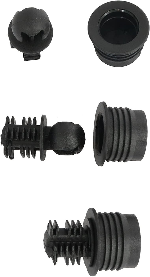 Speaker Grill Guide 24Pairs - Black Plastic Ball and Socket Type Grill Guides, Speaker Parts Accessories