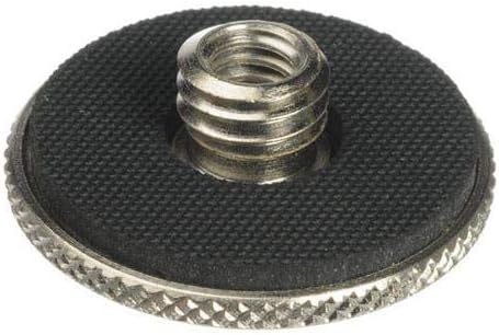 Manfrotto Mounting Adapter - 1/4" x20 Female Thread to 3/8" Male Thread with Knurled Flange (#3367)