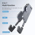 Hagibis Cell Phone Stand for Desk, 4 in 1 Foldable Aluminum Portable Travel Phone Holder with Bottle Opener, Box Opener, Ruler for iPhone 15 14 13 12 11 Pro Max Samsung Galaxy