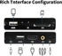 COSOWELL 4K H.265 H.264 MP4 MP3 Media Player for USB Drive & SD, Ultra HD Digital Signage Player with HDMI/AV Output