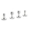 NICERYIG 3/8 Inch and 1/4 Inch Camera Quick Release Screw Tripod Adapter for DSLR