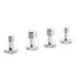 NICERYIG 3/8 Inch and 1/4 Inch Camera Quick Release Screw Tripod Adapter for DSLR