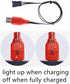 CBB 7.4V 600mAh 1450cell Li-ion Battery with SM-4P Plug and USB Charger for Gel Water Blaster Airsoft Guns