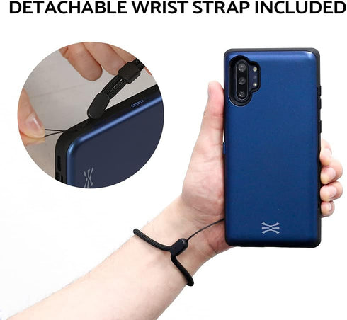 TORU CX PRO Case for Galaxy Note 10 Plus / 10 Plus 5G, Slim Protective Cover with Card Holder and Kickstand
