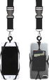 Gear Beast Cell Phone Lanyard - Mobile Phone Lanyard with Case Holder, Card Pocket, Soft Neck Strap, Black
