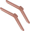 BESPORTBLE Universal Tv Stand Base with Rose Gold Legs and Screws, 1 Pair