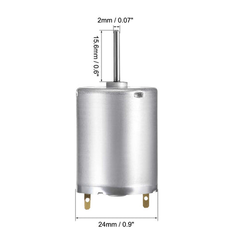 3V 2800-2900RPM uxcell Micro Motor DC High Speed Motor for DIY RC Cars Remote Control