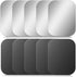 10 Pcs Adhesive Thin Metal Plates for Magnetic Mounts, Magnet Phone Metal Plates for Phone Case and Car, Compatible