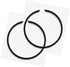 Generic Set 36mm 36mm. 2- 1/5 29cc Piston Ring Dia. Fit for Piston Size Stroke Remote Control Gasoline RC car Engine