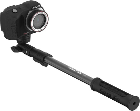AquaPod Mini Camera Pole, Standard -20 Mount & Action Camera Adapter, Extends 15.5 to 38
