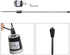 HYS 17.7inchs 462-467Mhz 460-470Mhz Long Range Pretuned Low-Profile UHF Whip NMO Antenna for Midland Motorola GMRS