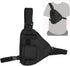 Radio Holster Chest Harness - Portable Walkie Talkie Vest Bag with Multi Layers Pouch
