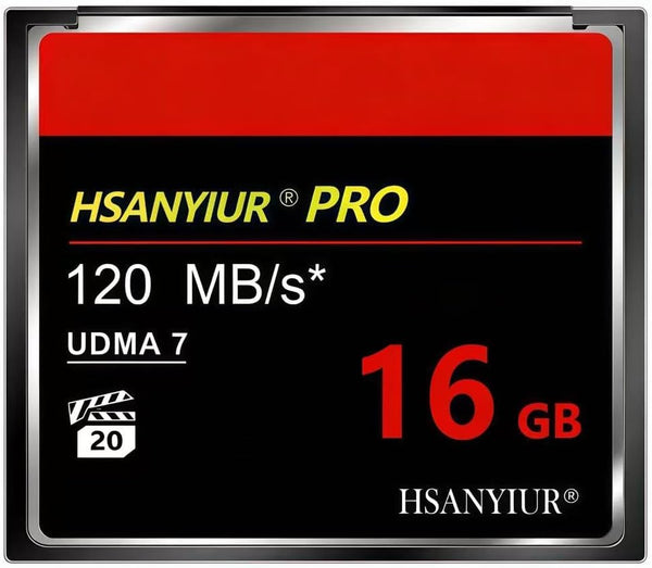 HSANYIUR 16GB UDMA High Speed,Original CF Card Camera Memory Card,for Professional Photographer,Videographer,Enthusiast