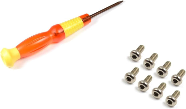 Zotech Replacement 8 Headset Screws + Screwdriver for Tool Kit for Monster Beats by Dr. Dre Studio/Studio 2.0/Studio