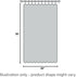 Hysenm Beige Panel Door String Curtains 39x79 Inch Soft Balls Romantic Glitter Fringe Room Divider Home Décor