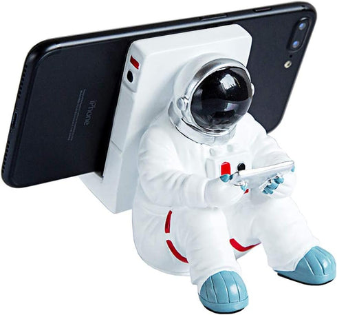 Creative Astronaut Phone Holder for Desk, Supporter for iPhone, iPad, Samsung Phone