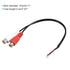 MECCANIXITY RCA Female Plug Jack Connector Adapter to Bare Wire Open End Audio Video RCA Cable for Amplifier Speaker Wire Pack of 2