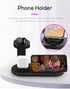 6-in-1 Wireless Charger, Portable Charging Station for Multiple Devices, 15W Fast Charging Pad for Phones, Earbuds, and