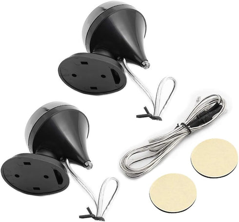 2pcs Loudspeaker Universal Car Tweeter 150W 4Ohm Audio Silk Film for High-Pitched Car Audio Modification