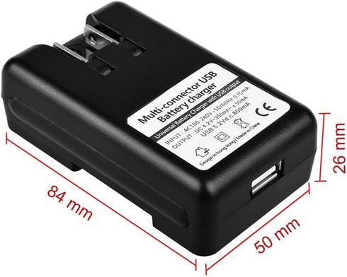 Mobile Battery Charger Wall Charger for Nokia BL-4C, BL-6C, BL-5B, BL-5C Models